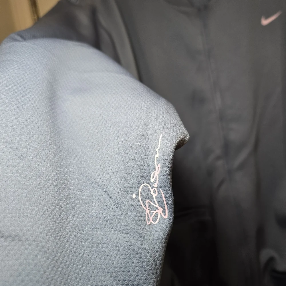 Nike Sabrina Jacket Mens Medium, Large Blue Dri-FIT Reversible Bomber FV3164-493